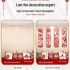 Bridal Chamber Set: Double Happiness Wall Stickers for Wedding Decoration In Bedroom & Living Room