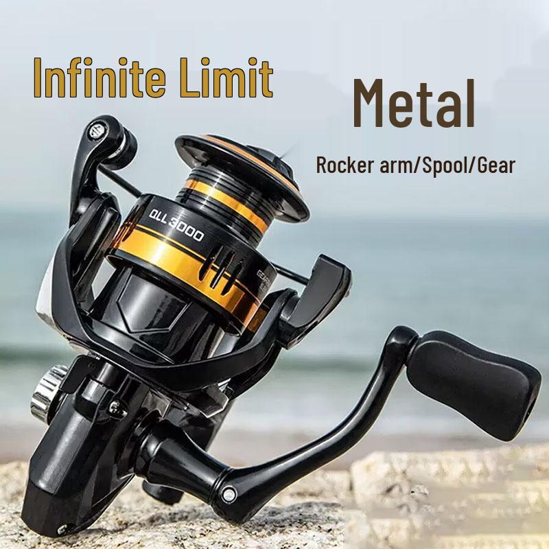 Set für Long Cast Spinnfischen: Meer & Felsen Rute, Köder und Ausrüstung