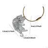 Cat Keychain Bag Pendant Unique Pet Memorial Gift Lightweight Versatile for Kids Adults Hair