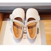 Kids Girls Soft Sole Pearl Princess Leather Shoes Fashion Casual Dance Shoes