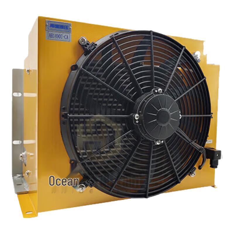 JianBei Hydraulic Air-Cooled Oil Cooler CN plug (adapter included)