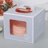 Portable Transparent Birthday Cake Box