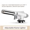 Tragbarer Metallflammenwerfer Butangas-Schweißbrenner Schweißgasbrenner Flammengasfackel Flammenwerfer Schlag für Grillen Camping Kochen