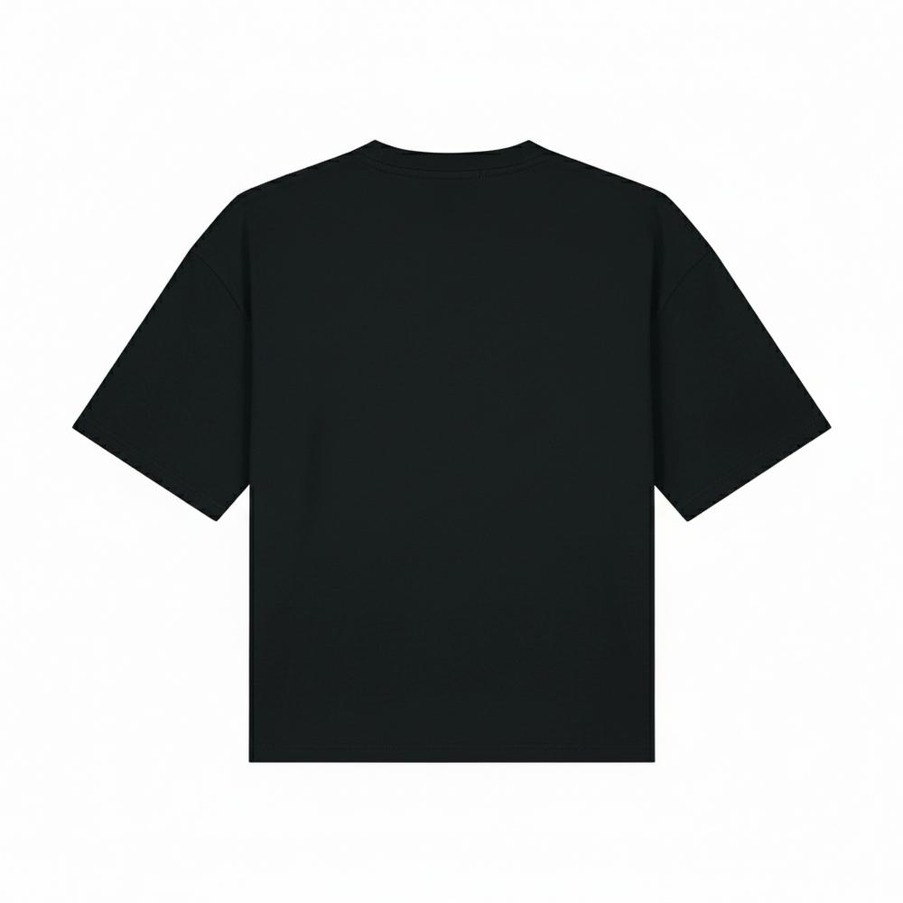 Nightmare Before Christmas Womens/Ladies Spiral Cropped T-Shirt