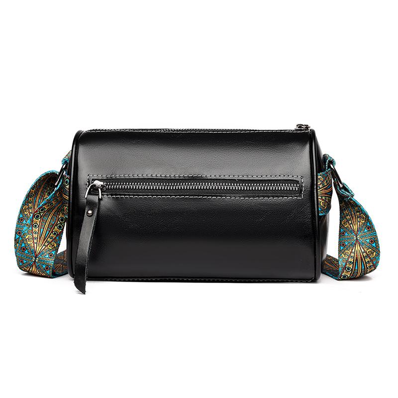 Модная маленькая сумочка с рисунком масла и воска — фото 6