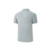Saucony Solid Color Pullover Polo Shirt Men tops Milk-Gray SC2230017C-MG19