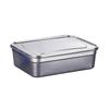 304 Stainless Steel Food Storage Container with Steel Lid