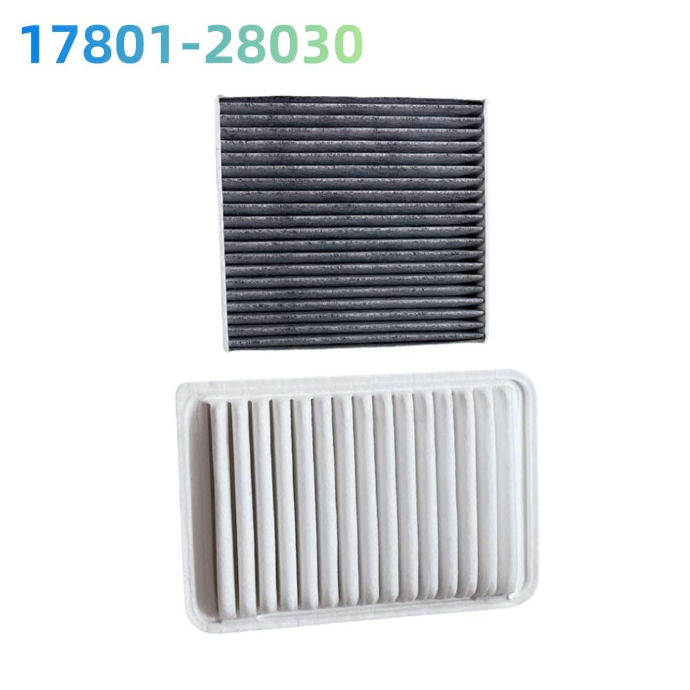 Engine Air Filter 17801-28030 + AC Cabin Filter 87139-0N010 Combo Set For Toyota Camry Saloon VENZA 2.7L LEXUS ES250 ES240