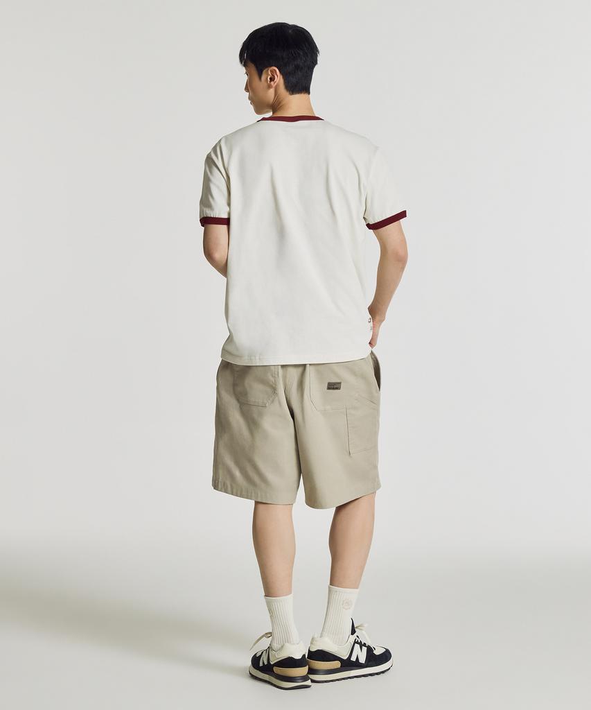 Nyuballanseu Nbneg21573 / Uni Track Club Ringer Tee (Cream)
