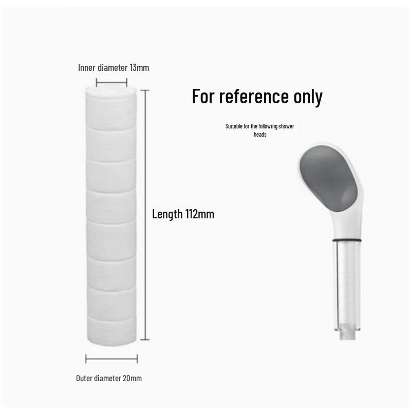Zhuoma Shower Filter PP Cotton Replacement Cartridge