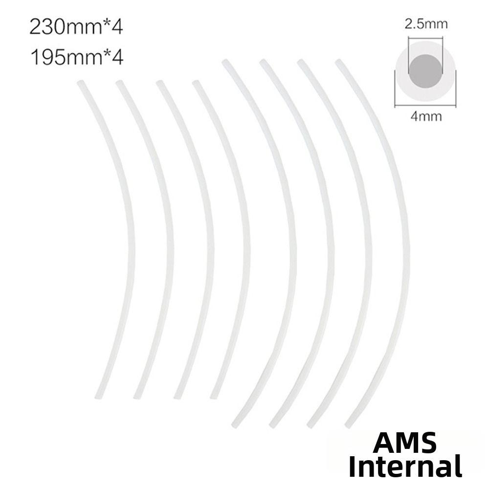 Teflon PTFE 3D Printer Feeding Tube Teflonto Pipe for Bambu Lab P1S AMS A1 mini Consumable