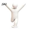 Minimalist Man Decoration 1/8Pcs 3D Printed Game Character Figure, Sitting Standing Lying Figurine, DIY Figurine Abstract White Statue, Collectible