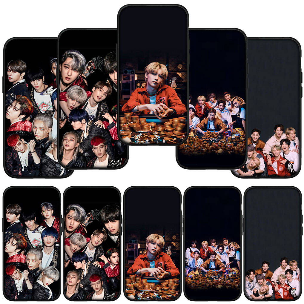 for iPhone 17 16 15 Xiaomi Poco F7 F8 X7 X6 C85 C75 C71 M8 Redmi Note 14 13 12 11 Pro Max 14C 13C 15C A3 A4 Phone Case Kpop Stray Kids SKZ K pop Cover
