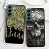 Kamuflażowy Kolor Etui Na Telefon Dla Samsung A16 A26 A36 A56 Galaxy A02S A12 A52S A13 A23 A33 A53 A54 A34 A24 A14 A22 A32 A42 A72 Cov
