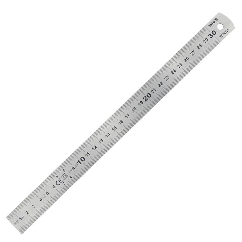 YATO Stainless Steel Ruler 300mm