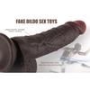 Black Oversized Realistic Dildo Stallion Soft Meat Stick Liquid Silicone Dildo Female Masturbation Orgasm Artifact Sex Toys