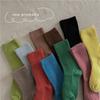 Kids Cotton Ribbed Ankle Socks Striped Casual Boat Socks For Boys Girls Age 1-10 Years Comfortable Breathable School Daily Wear