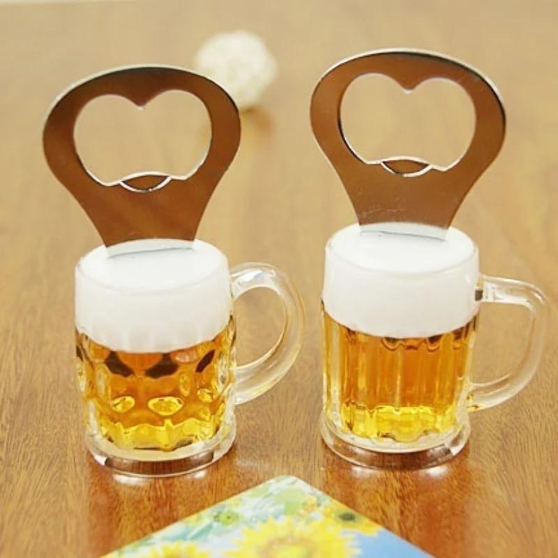 2PCS Men Beer Bottle Opener Magnetic Hanging Bottle Opener Fridge Magnets Funny Gift Home Decor