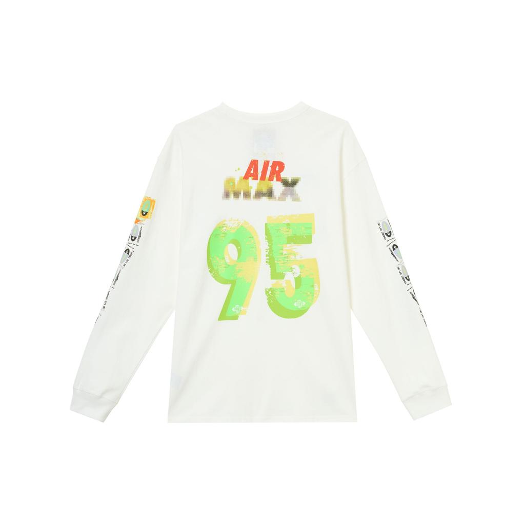 Nike Air 95 Sports Crew Neck Pullover Casual Long Sleeve T-Shirt Men Tops IQ3976-100
