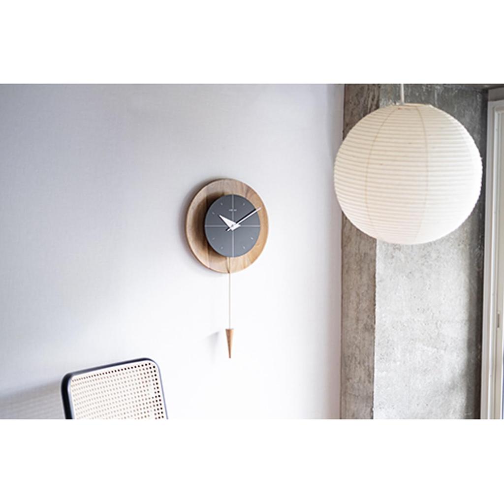 El Commune Wall Clock Nel Pendulum NXT-J039
