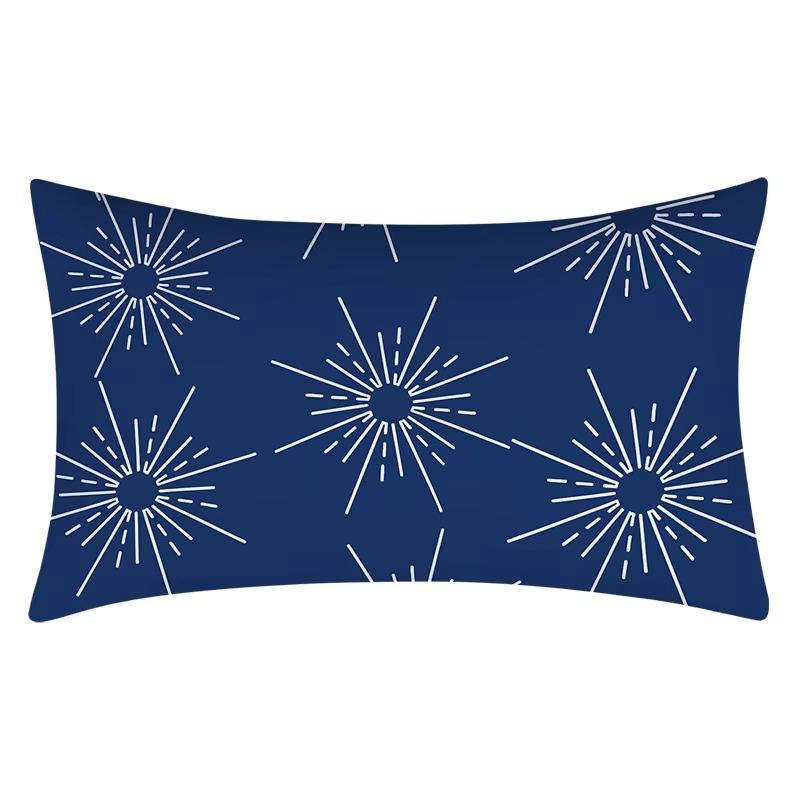 30*50 Geometric Mandala Pattern Printing Elegant Decoration Bedroom Living Room Home Polyester Rectangular Pillowcase