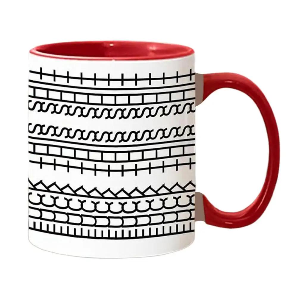 1 pcs Cute Ceramic Coffee Mug Insulated Reusable Cup W0Q4