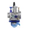 Universal Racing Carburetor With Power Jet For KEIHIN KOSO OKO PWK 24 26 28 30 32 34mm Blue Bowl 2T 4T Scooter ATV Dirt Bike