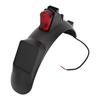 Mudguard Replacement for Xiaomi 4 Lite Gen 2 Electric Scooter Splash Proof Rear Mudflap with High Brightness LED Tail