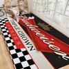 Classic Beer Brand B-Budreiser Floor Mat Cheaper Anti-slip Modern Living Room Balcony Printed Bedside Mats