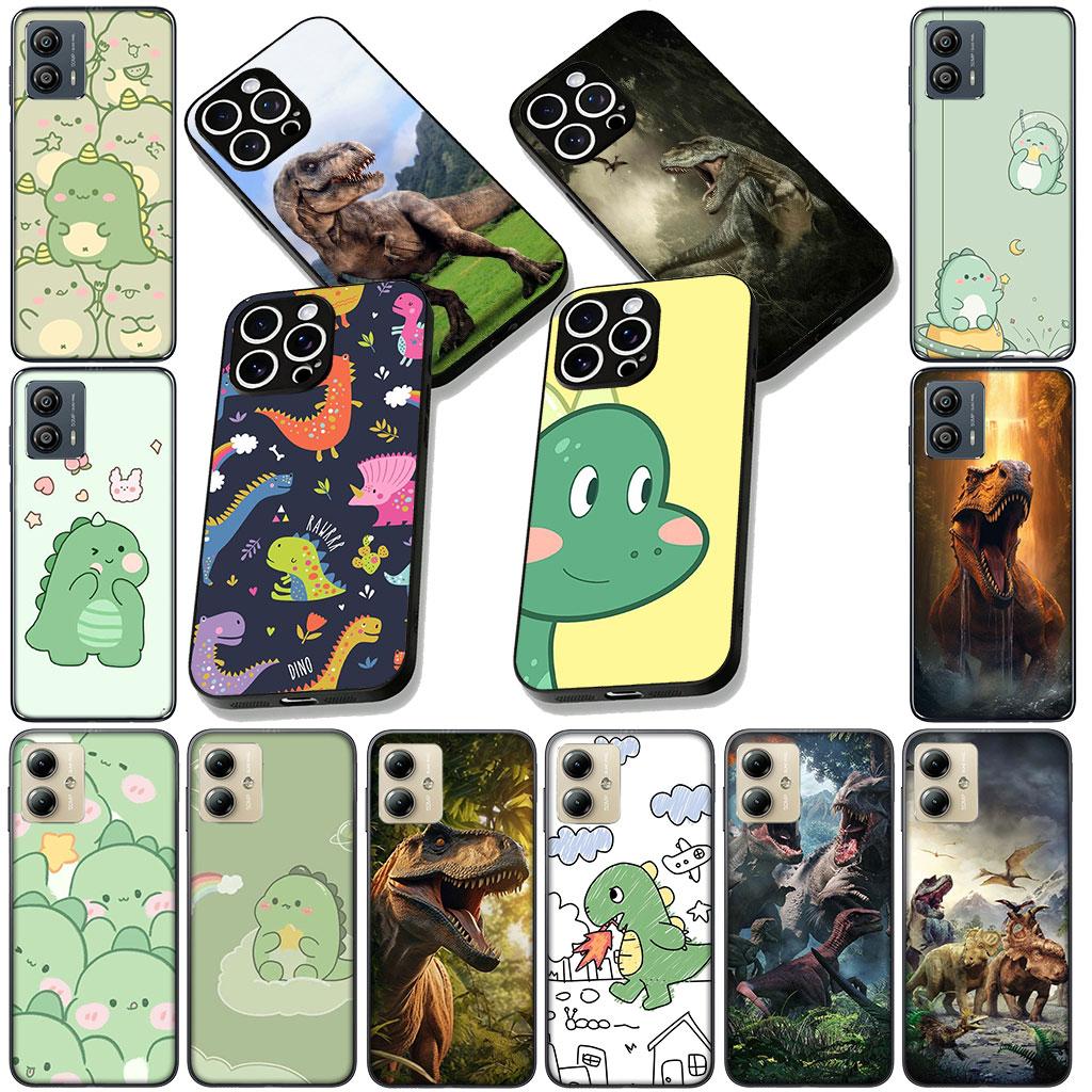 Soft Cover for Xiaomi Redmi 15 9A 9C NFC 7A 9T Note 9 8 7 8T 15c A5 4G 5G Coque Phone Case Cartoon Dinosaurs