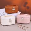 New Multifunctional PU Cosmetic Bag Women Large Capacity Travel essentials Makeup Organizer Case with Compartments