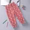 Girls' Mosquito Repellent Pants for Outdoor Wear Explosive Street Style New Summer Thin Style Fashionable and Loose Polka Dots
