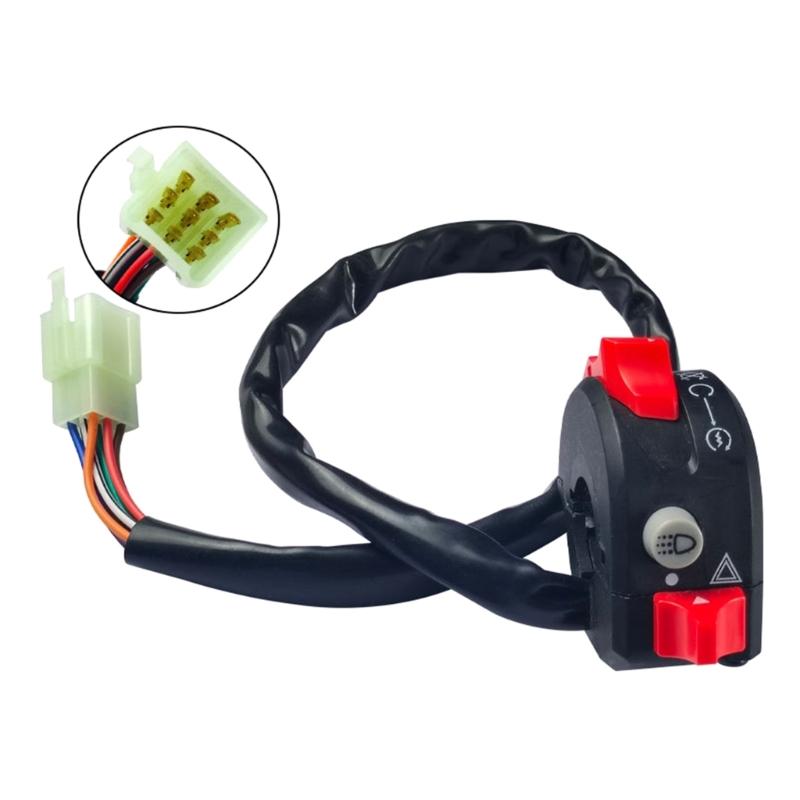 22mm Motorcycle Control Button Headlight Warning Light