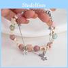 Fashionable Star Alloy Bracelet For Women Stylish Layered Design Friendship Beaded