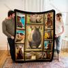 Capybara Cartoon Blanket, Room Sofa Bed Office Casual Blanket Beach Towel Shawl Blanket Gift for Family and Friends Fast Arrival