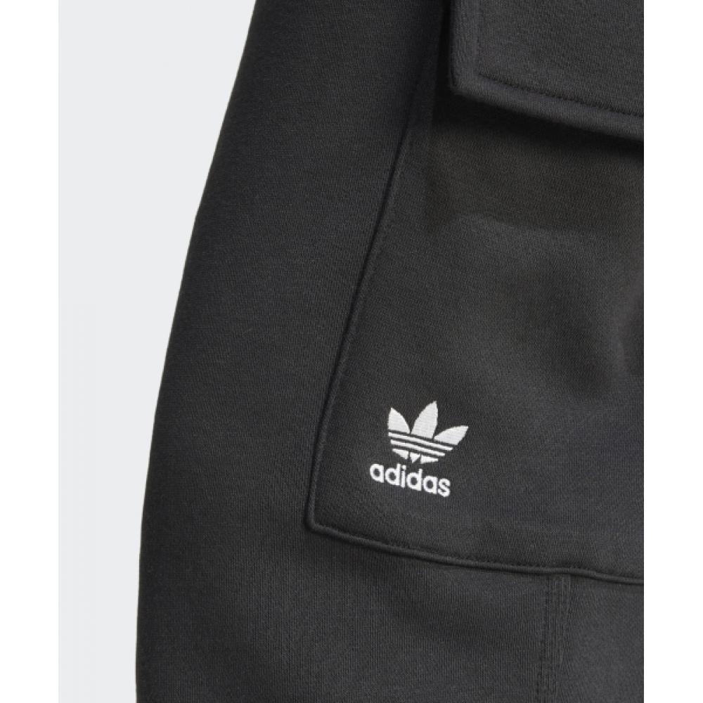 【ADIDAS】Fleece Cargo Pants - Black / IY9689 Adidas Fleece Cargo Pants Black Iy9689 – buy the best