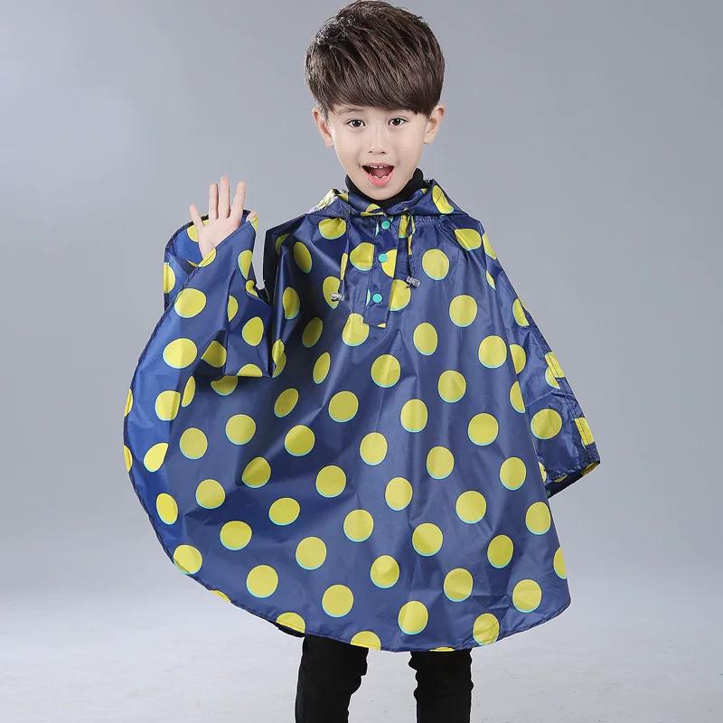 K-style Cute Primary School Student Mother and Child Princess Kids Raincoat