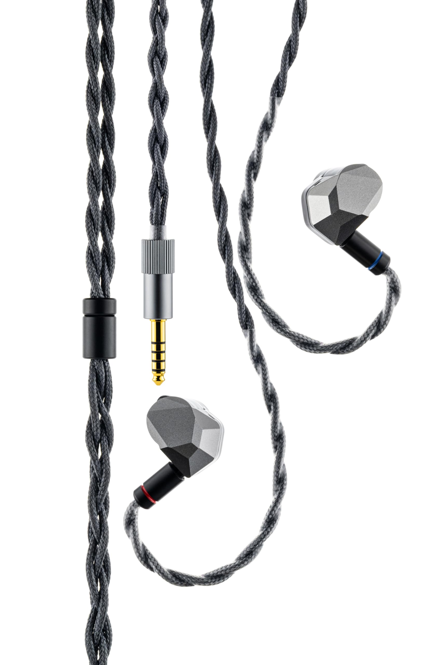 

Moondrop Harmon In-Ear Earphones, Wired, 10mm Full-Size, Three Dynamic Drivers, 4-Chamber Crossover, 4.4mm Balanced Cable [10mm Mid-High Dynamic