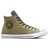 Converse Chuck Taylor All Star Kožená High Mossy Lenost Zelené Unisex tenisky Cave-Green A06571C