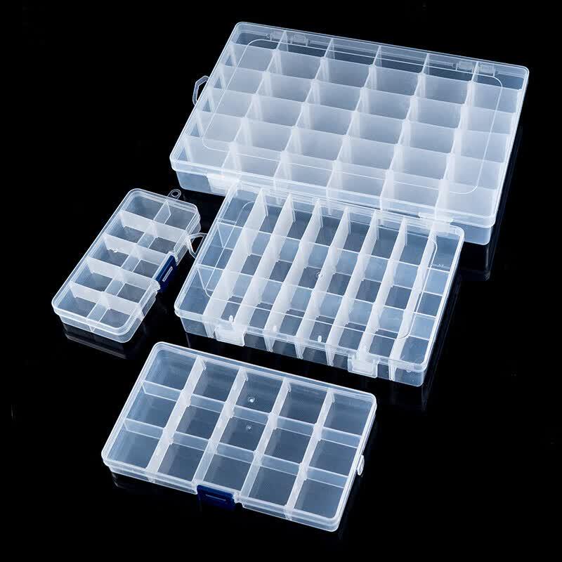 Heisdige Transparent Divided Parts Organizer