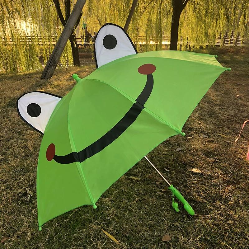 Kids Mini Small Umbrella Toy Kindergarten Self-Opening Umbrella Baby Umbrella Male Cartoon Little Girl Princess Sun Umbrella Female