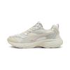 Unisex Morphic Retro Sneakers Warm White Silver 395920-06
