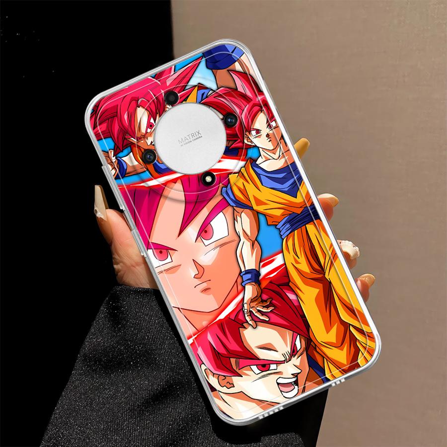 D-Dragons Ball Anime Case for Honor X7b X8a X8b 90 Lite X9a X9b X8 Soft Phone Cover