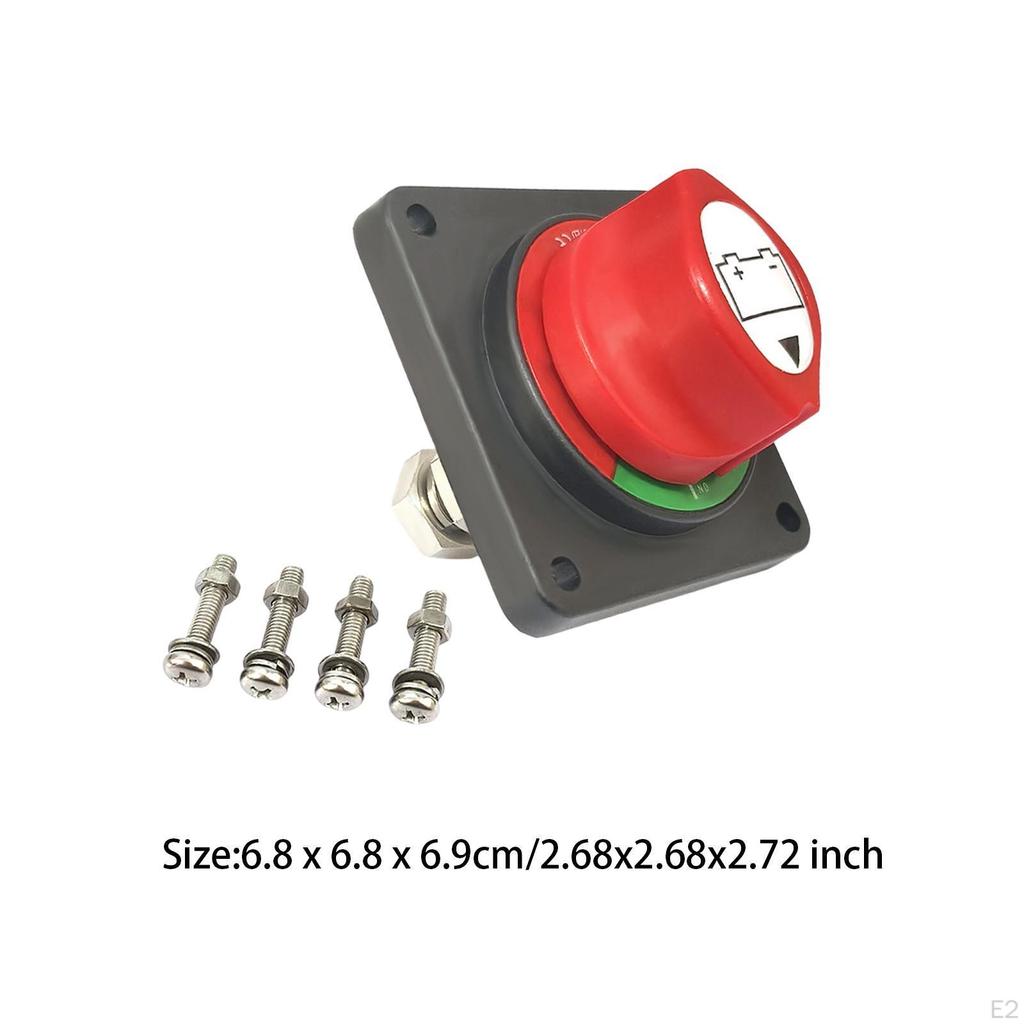 Battery Power Off Switch Disconnect Isolator Kill Accessories Sturdy Rotary