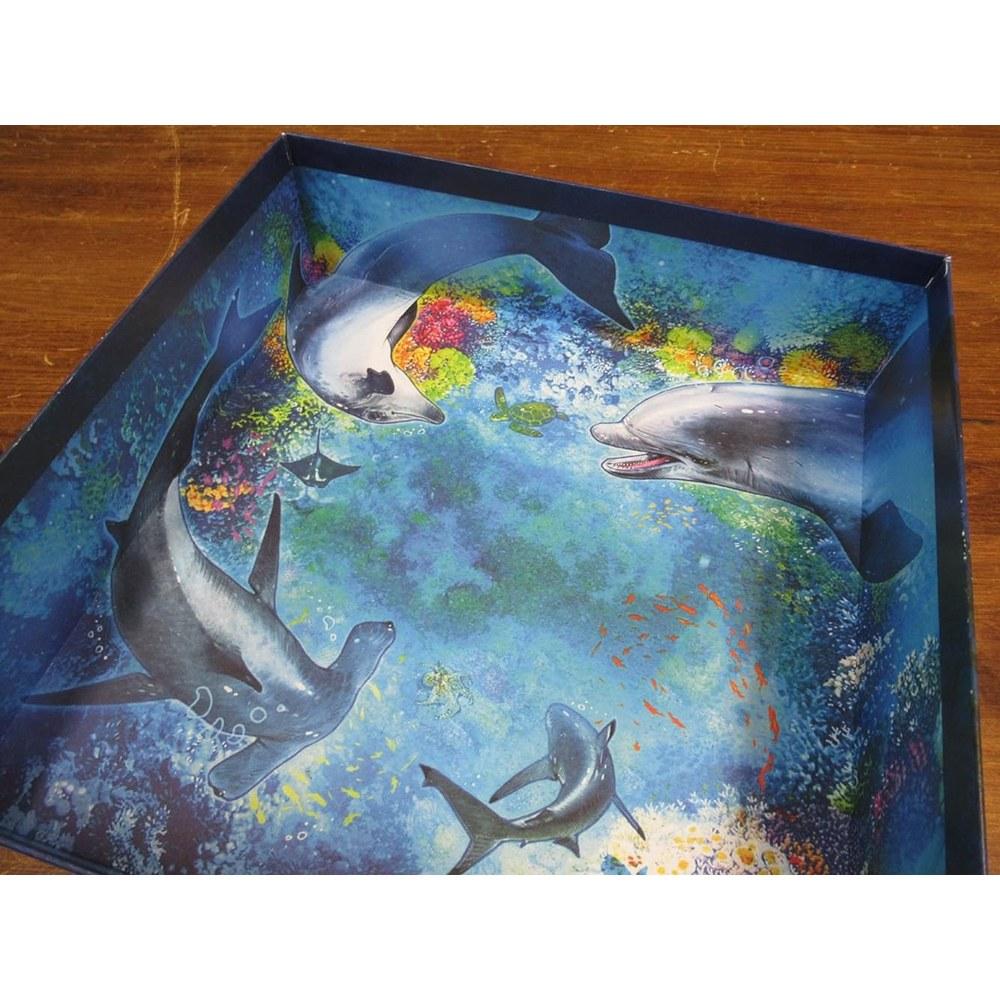 HobbyJapan Aqua Multilingual Edition Board Game For 1-4 Players 30-45 Minutes Ages 8+