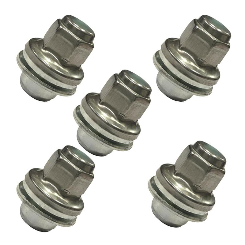 C2C35294010 5pcs 37mm Wheel Lug Nuts Bevel Seat C2C35294 Fit for Jaguar X Type S Type Xk XJ8 XJR XF