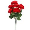 Red Bouquet of Artificial Peonies 36cm with a Realistic Appearance