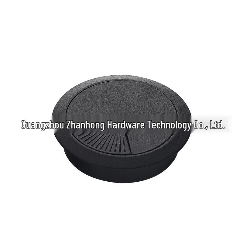 Round Desktop Cable Hole Cover for Wire Management (50, 53, 60mm)