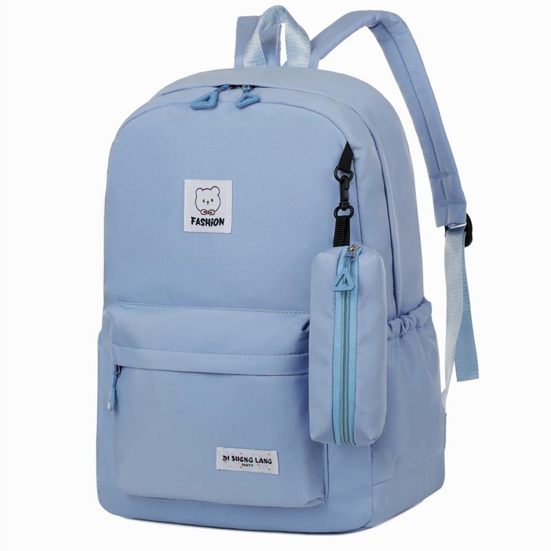 Simple Travel Large Capacity Backpack Girls Backpack Junior High School Junior High School Casual Backpack Middle School
