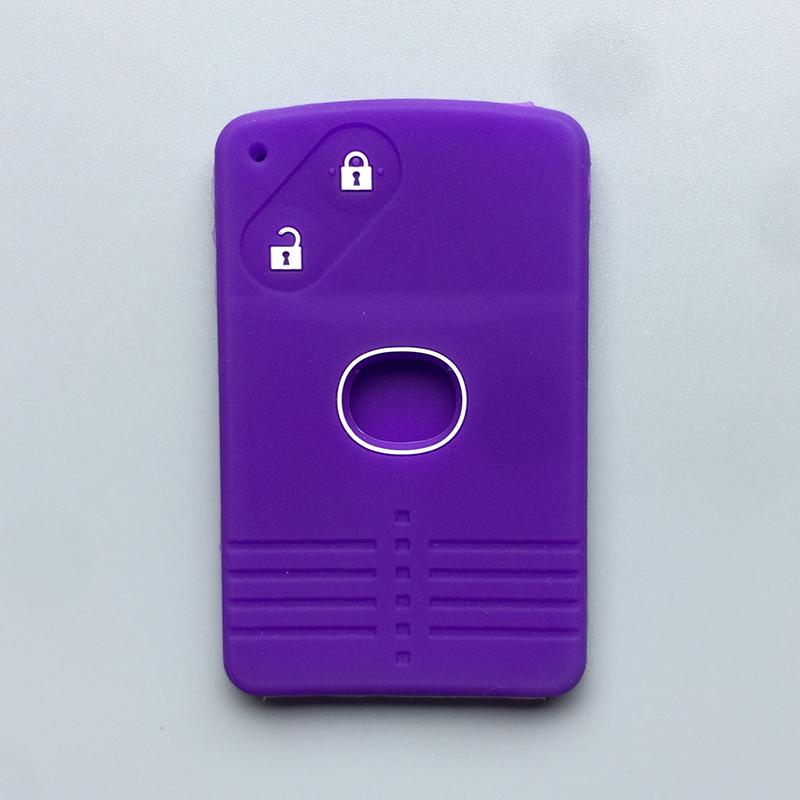 ZAD Silicone rubber car key cover case holder shell skin set for Mazda 3 5 6 8 M8 CX-7 CX-9 2 buttons smart card remote key fob